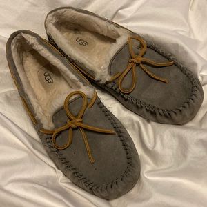 UGG slippers in grey, size 9.5 - 10